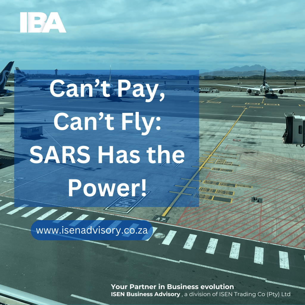 Can SARS really stop you from travelling? The law say YES!